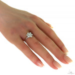 Flower Diamond Ring (Lab) 69789 - Image 3