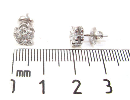 Flower Earrings 5296 - Image 6