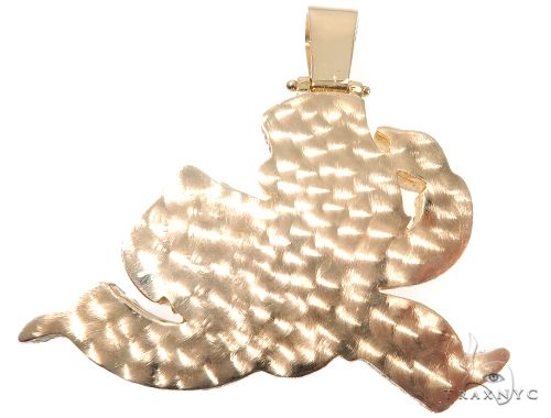 Flower Set Diamonds Custom Made Monopoly Man Pendant 64095 - Image 3