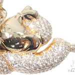 Flower Set Diamonds Custom Made Monopoly Man Pendant 64095 - Image 6