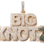 Flower Set Diamonds Custom Pendant 64160 - Image 1