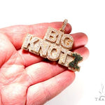 Flower Set Diamonds Custom Pendant 64160 - Image 7