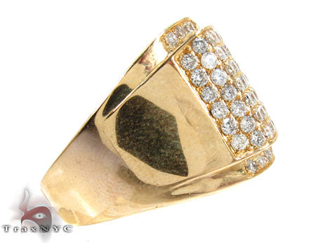14K Gold Fold Diamond Ring, photo 4 of 7