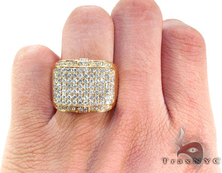14K Gold Fold Diamond Ring, photo 7 of 7
