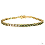 Forest Garden Green Sapphire Tennis Chain 70007 - Image 1