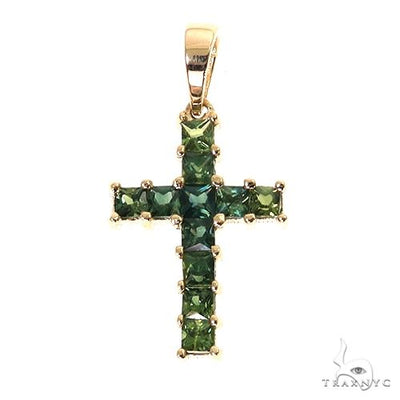 Forest Green Princess Cut Cross 67623 - Image 1