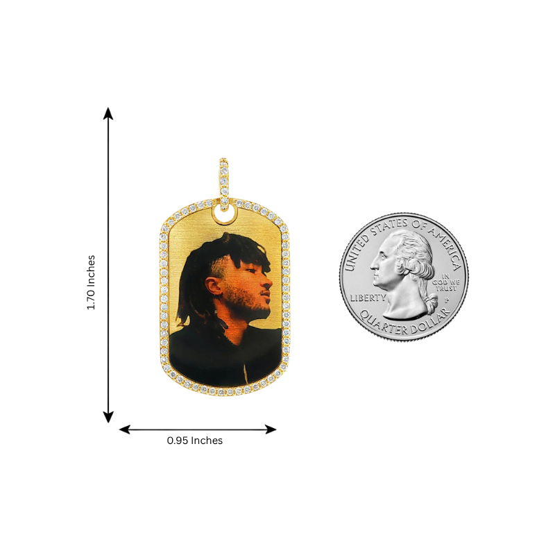 Forever Frame Diamond Photo Pendant 71431