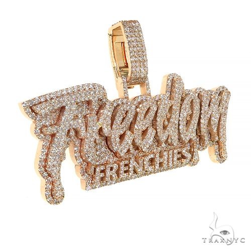 Freedom Frenchies Diamond Pendant 68568 - Image 2
