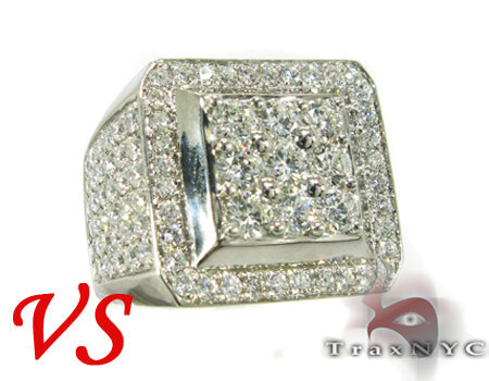 Freeze 14k White Gold Premiere Ring 18920 - Image 1