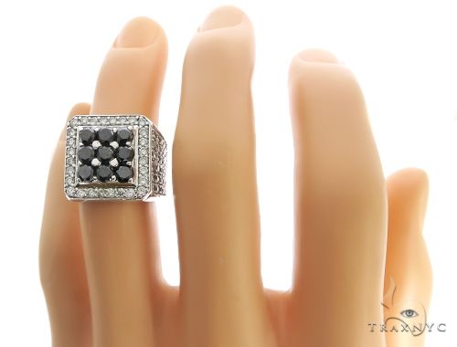 10K Gold Freeze Black and White Premiere Ring, photo 7 of 7