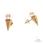 Freshwater Pearl Ice Cream Cone Earrings 69008 - Image 2