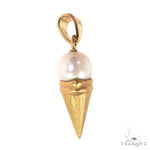Freshwater Pearl Ice Cream Cone Pendant 69007 - Image 2