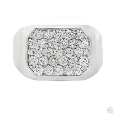 Frosted Diamond Ring 70840 - Image 1