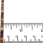 Fruit Loop Sapphire Diamond Tennis Chain Bracelet 67575 - Image 7