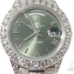 Full Diamond 18K White Gold Day-Date Rolex Presidential Watch 64056 - Image 1