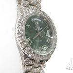 Full Diamond 18K White Gold Day-Date Rolex Presidential Watch 64056 - Image 4
