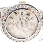 Full Diamond 18K White Gold Ivory Dial Sky -Dweller 64107 - Image 3