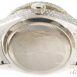 Full Diamond 18K White Gold Ivory Dial Sky -Dweller 64107 - Image 6