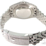 Full Diamond 41mm Date Just Rolex Watch 64055 - Image 5