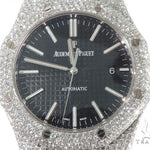 Full Diamond Royal Oak 41mm Audemars Piguet Watch 64057 - Image 1