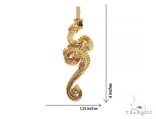 現物出品　REZA産　ドラゴンクロー　タグ付き Dragon craw Fully 3D Dragon Pendant 66253 | TraxNYC