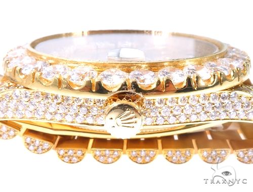 Fully Iced Day Date II Rolex Watch 64103 - Image 10