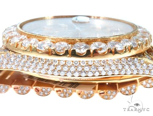 Fully Iced Day Date II Rolex Watch 64103 - Image 11