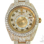 Fully Iced Out Sky-Dweller Oyster Perpetual Rolex Watch 66263 - Image 1