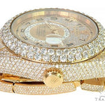 Fully Iced Out Sky-Dweller Oyster Perpetual Rolex Watch 66263 - Image 6