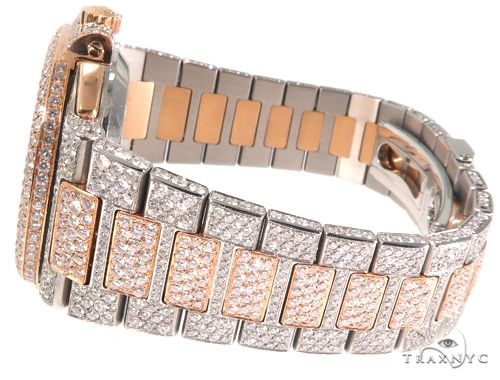 Fully Iced Two Tone Patek Philippe Watch Model 5980 64104 - Image 13