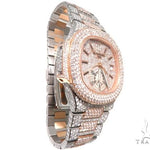 Fully Iced Two Tone Patek Philippe Watch Model 5980 64104 - Image 4