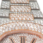 Fully Iced Two Tone Patek Philippe Watch Model 5980 64104 - Image 6