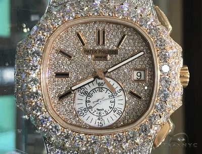 Fully Iced Two Tone Patek Philippe model 5980 63889 - Image 1