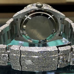 Fully Iced White Gold Sky-Dweller Rolex Watch 63897 - Image 6