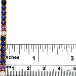 Galaxy Sapphire Tennis Chain 67152 - Image 6