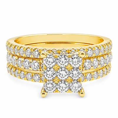 Galina Wedding Ring Set 15687