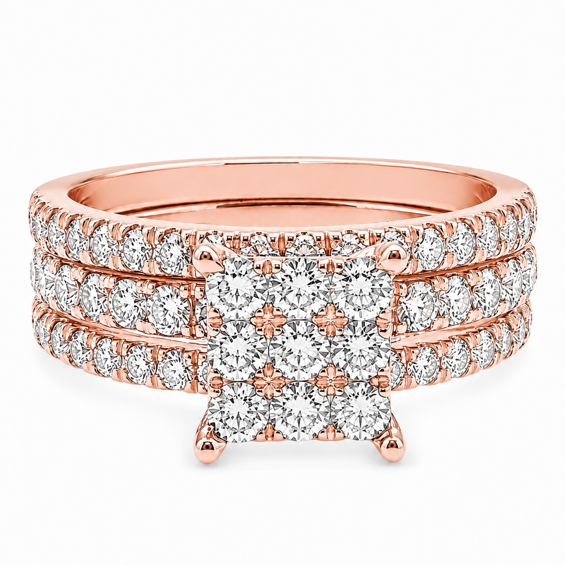 Galina Wedding Ring Set 15687