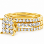 Galina Wedding Ring Set 15687