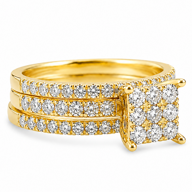 Galina Wedding Ring Set 15687
