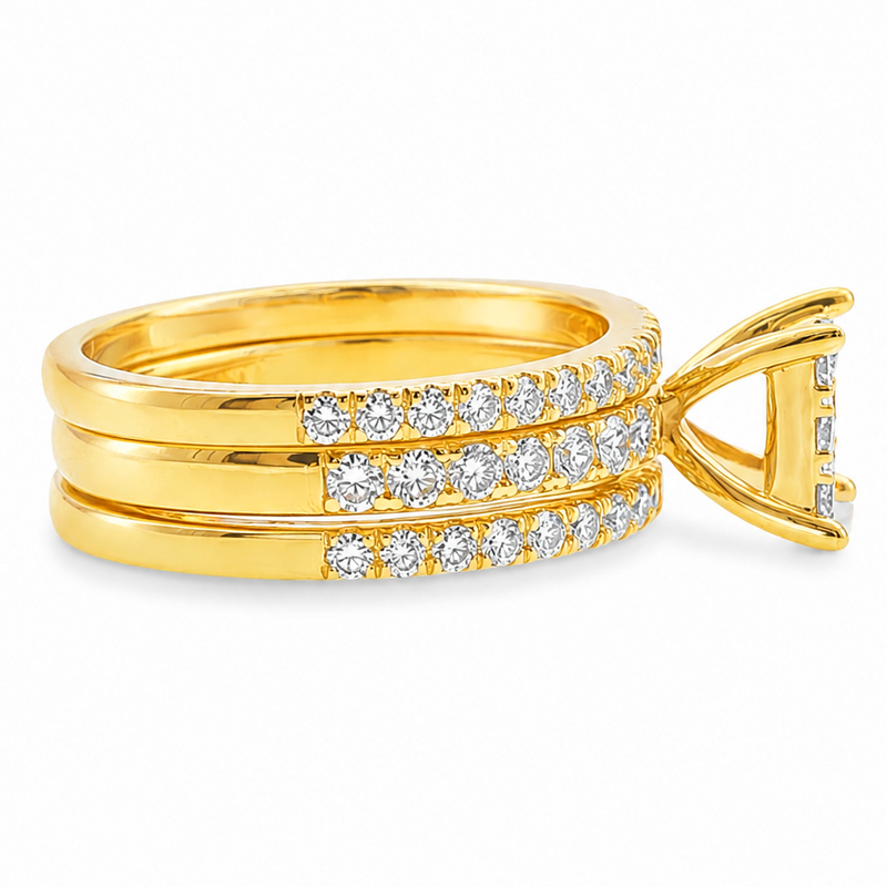 Galina Wedding Ring Set 15687