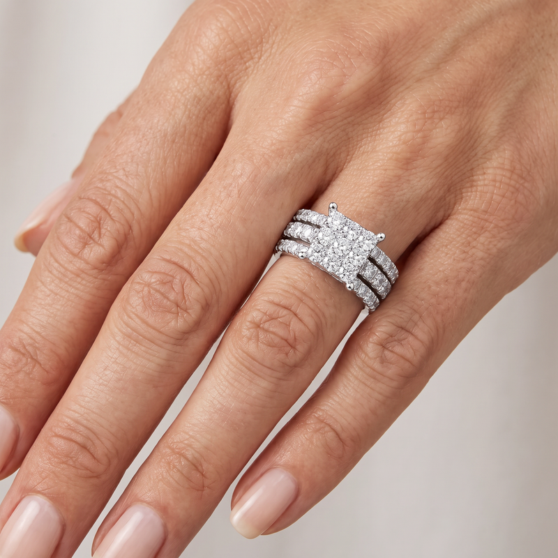 Galina Wedding Ring Set 15687