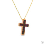 Garnet Spirit Cross Pendant 70668 - Image 2