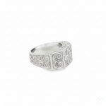 Flower Filigree Style Design Ring 71009