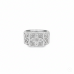 Flower Filigree Style Design Ring 71009