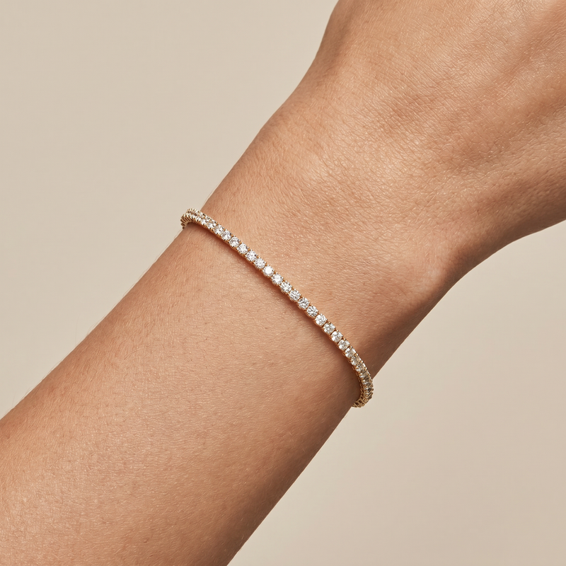 Flexible Diamond Bangle Bracelet 69834