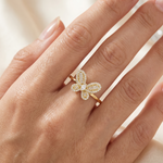 Butterfly Luxe Diamond Ring 71392