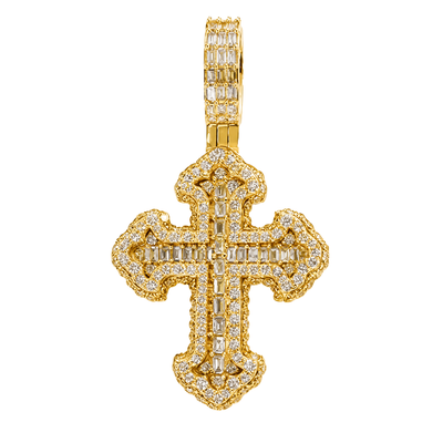Baguette Diamond Cross 68619