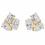 Harmony Trio Diamond Earrings 71485
