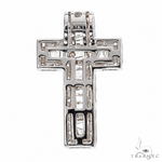 Baguette Diamond Cross Pendant  68618