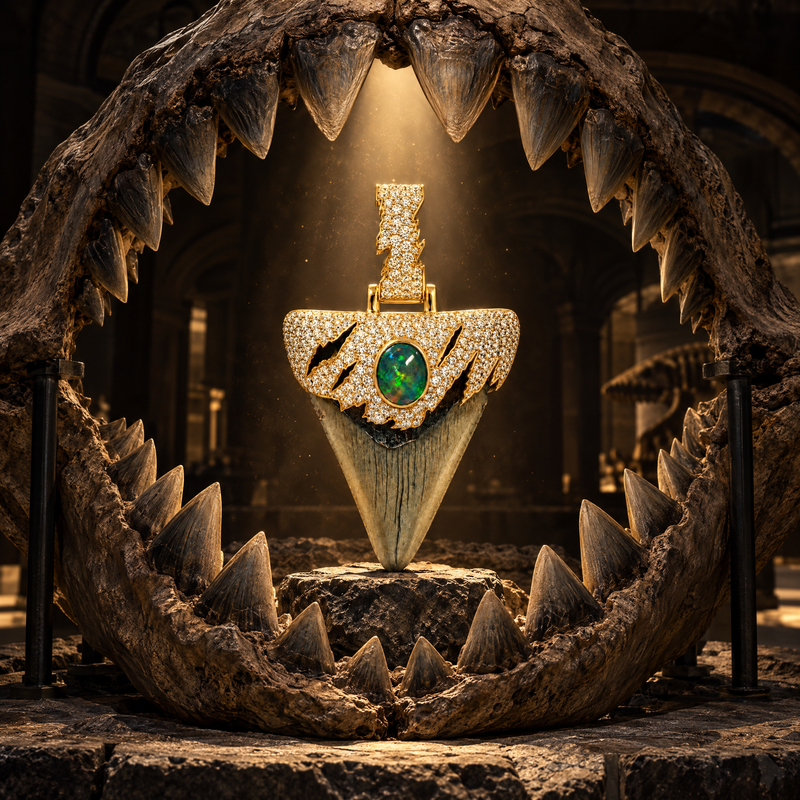 Megalodon Tooth Pendant 71857